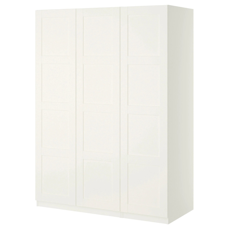 Modulare MDF-Schlafzimmer-Speicher-Kabinett-Hotel-volle Luxuspendeltür weiße Armoire-Garderobe