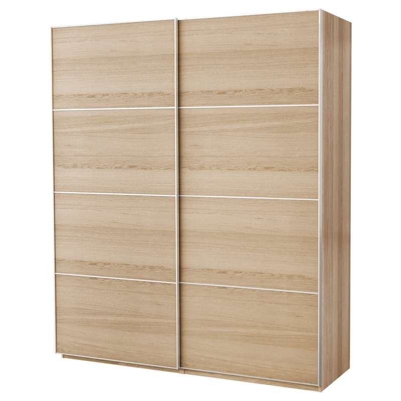 Melamin-Schiebetür-Wandschrank-moderne modulare Lack-Schlafzimmer-Wand-Garderoben-Holz-Korn-Ebene