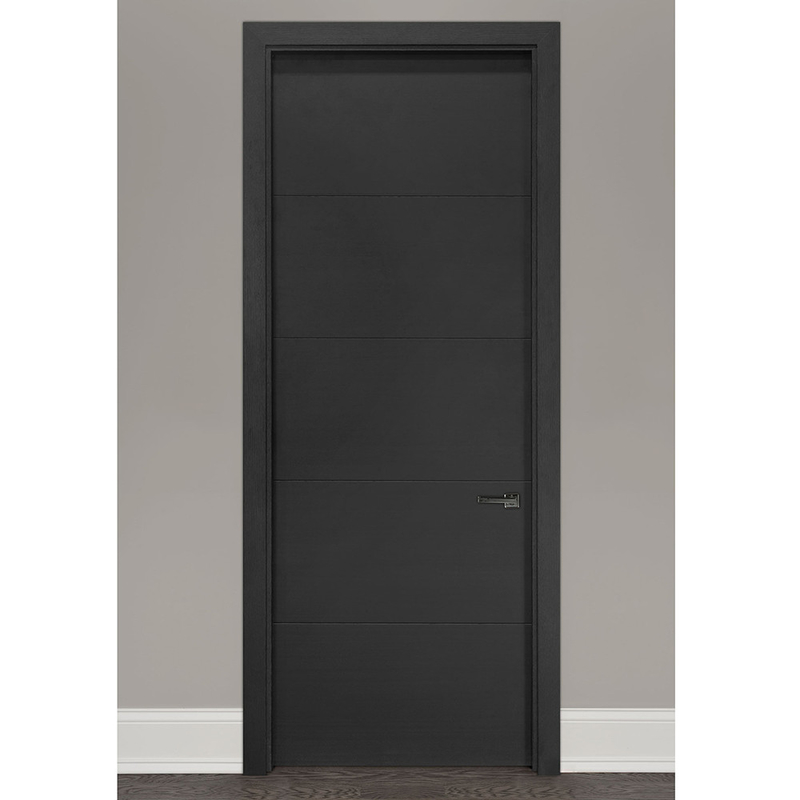 Tür-dauerhaftes Platten-Innenschlafzimmer-beige Grey Melamine Interior Door With-Verschluss Soems hölzernes